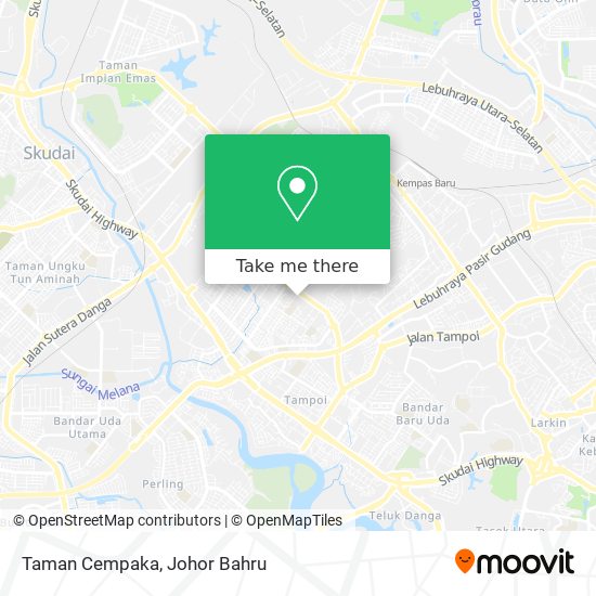 Taman Cempaka map