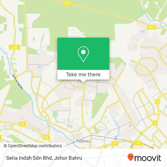 Setia Indah Sdn Bhd map