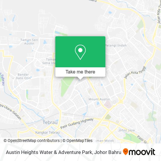 Austin Heights Water & Adventure Park map