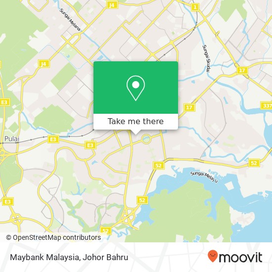 Maybank Malaysia map