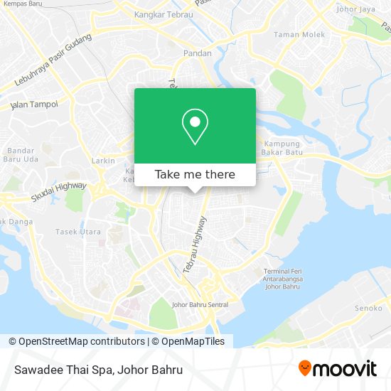 Sawadee Thai Spa map