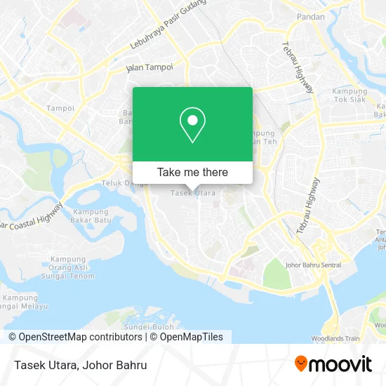 Tasek Utara map
