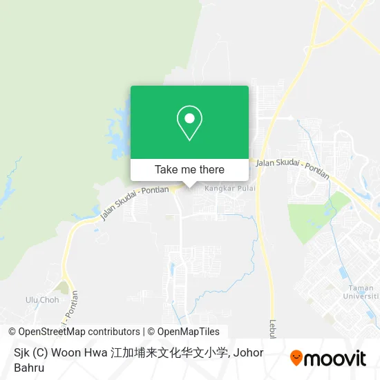 Sjk (C) Woon Hwa 江加埔来文化华文小学 map