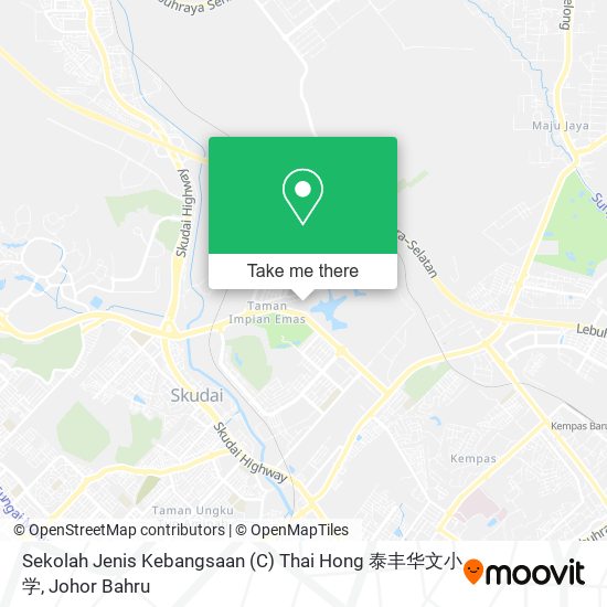 Sekolah Jenis Kebangsaan (C) Thai Hong 泰丰华文小学 map