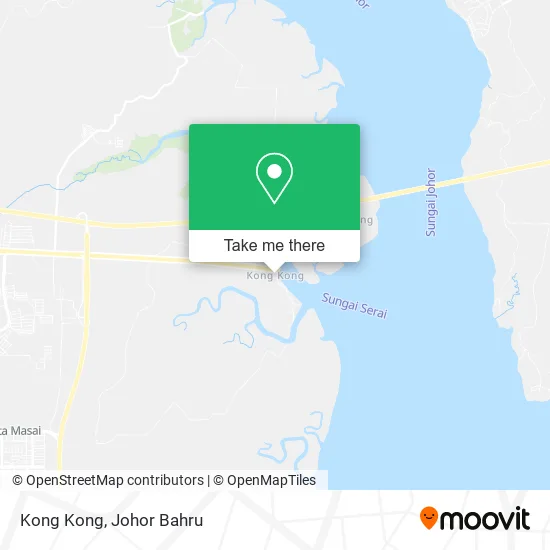 Kong Kong map