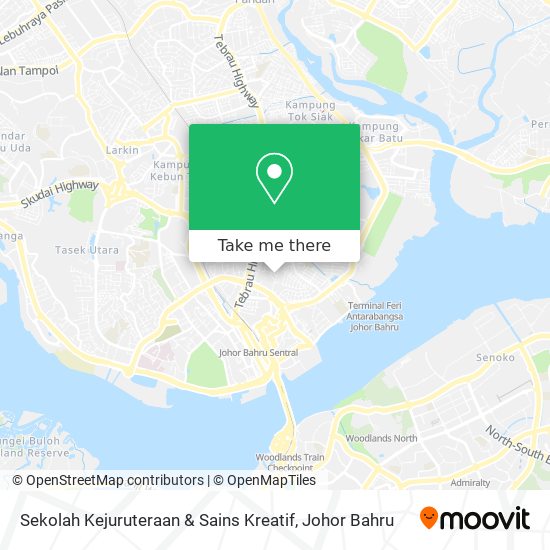 Sekolah Kejuruteraan & Sains Kreatif map