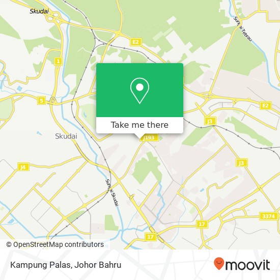 Kampung Palas map