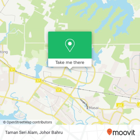 Taman Seri Alam map