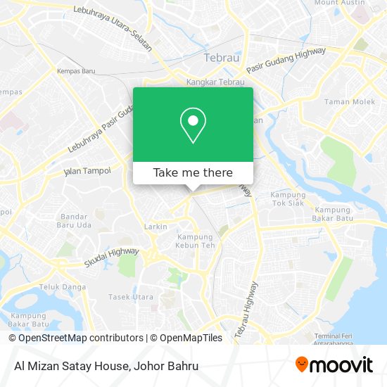 Al Mizan Satay House map