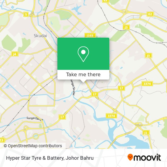 Hyper Star Tyre & Battery map