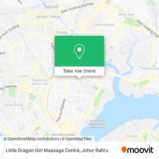 Little Dragon Girl Massage Centre map