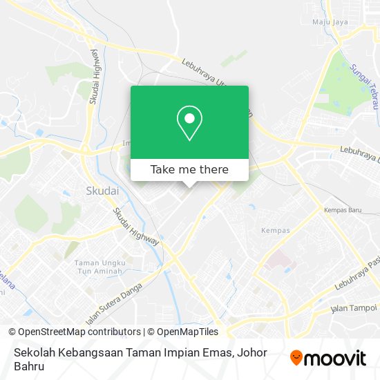 Sekolah Kebangsaan Taman Impian Emas map