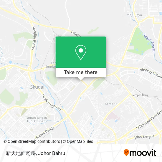 新天地面粉粿 map