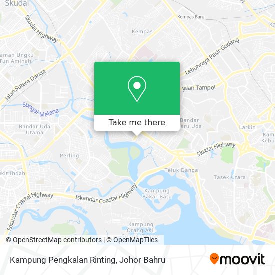 Kampung Pengkalan Rinting map