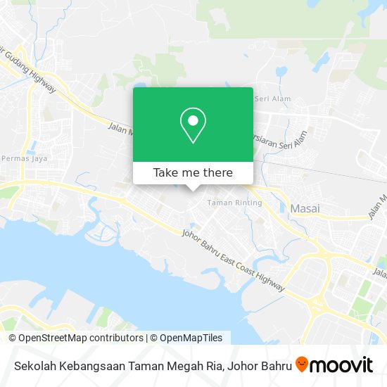 Sekolah Kebangsaan Taman Megah Ria map