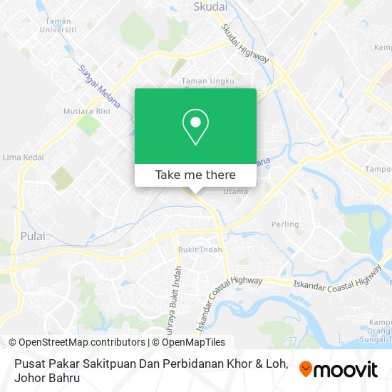 Pusat Pakar Sakitpuan Dan Perbidanan Khor & Loh map