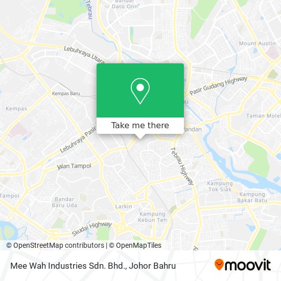 Mee Wah Industries Sdn. Bhd. map