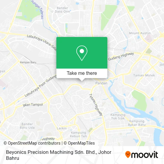 Beyonics Precision Machining Sdn. Bhd. map