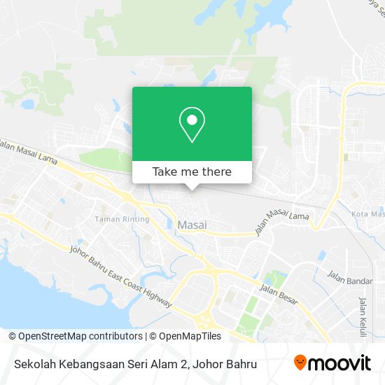 Sekolah Kebangsaan Seri Alam 2 map