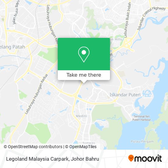 Legoland Malaysia Carpark map