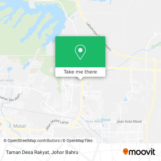 Taman Desa Rakyat map