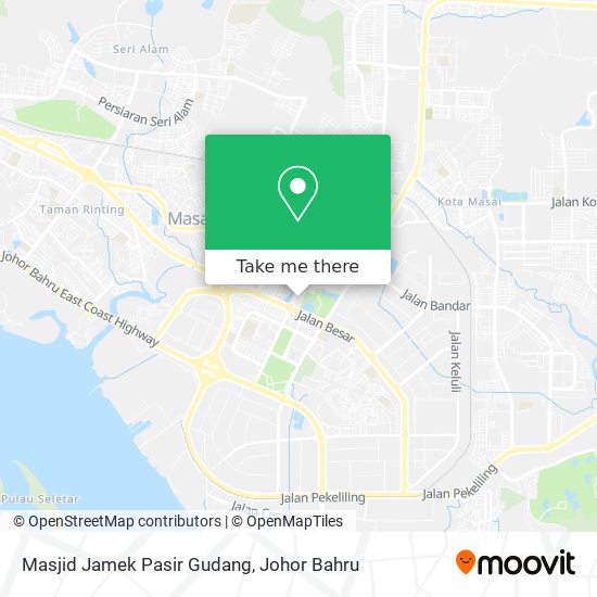 Masjid Jamek Pasir Gudang map