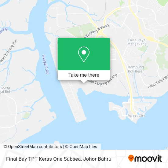 Final Bay TPT Keras One Subsea map