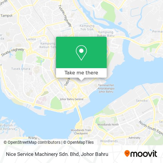 Nice Service Machinery Sdn. Bhd map