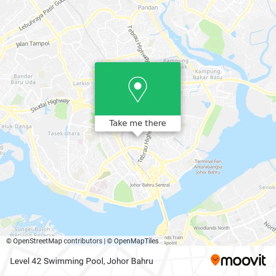 Level 42 Swimming Pool map