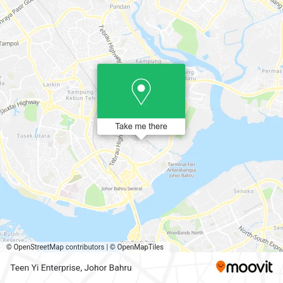 Teen Yi Enterprise map