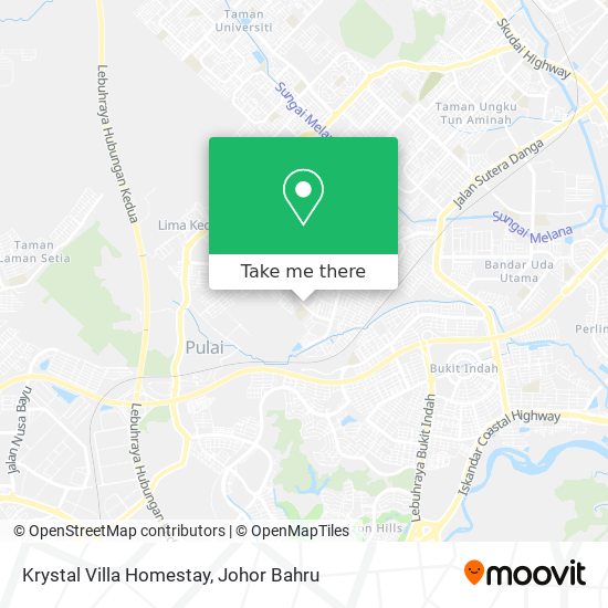 Krystal Villa Homestay map