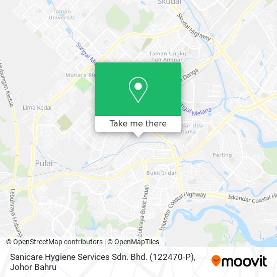 Sanicare Hygiene Services Sdn. Bhd. (122470-P) map