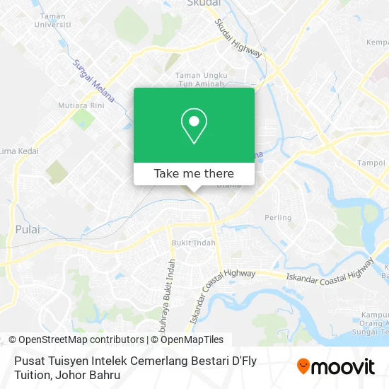 Pusat Tuisyen Intelek Cemerlang Bestari D'Fly Tuition map