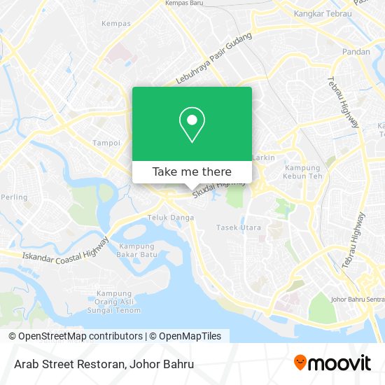 Arab Street Restoran map