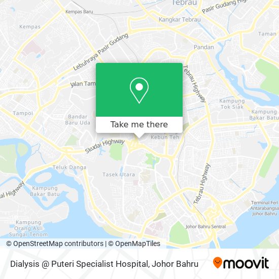 Dialysis @ Puteri Specialist Hospital map
