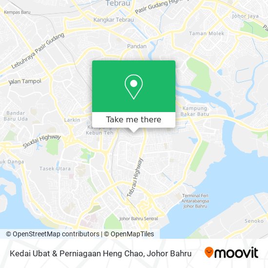 Kedai Ubat & Perniagaan Heng Chao map