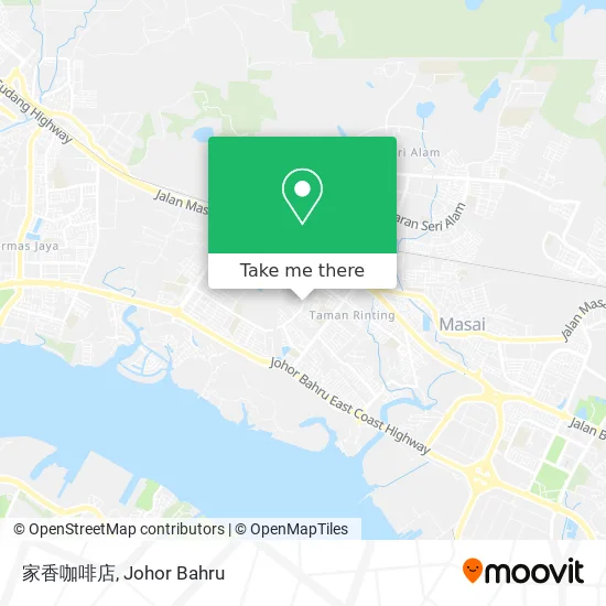 家香咖啡店 map