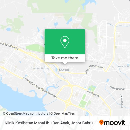 Klinik Kesihatan Masai Ibu Dan Anak map