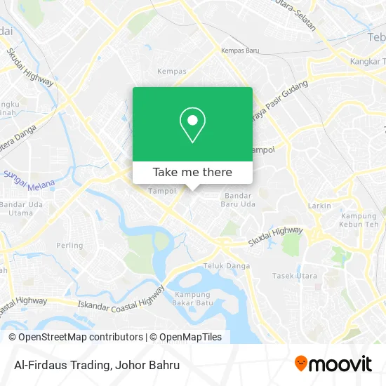 Al-Firdaus Trading map