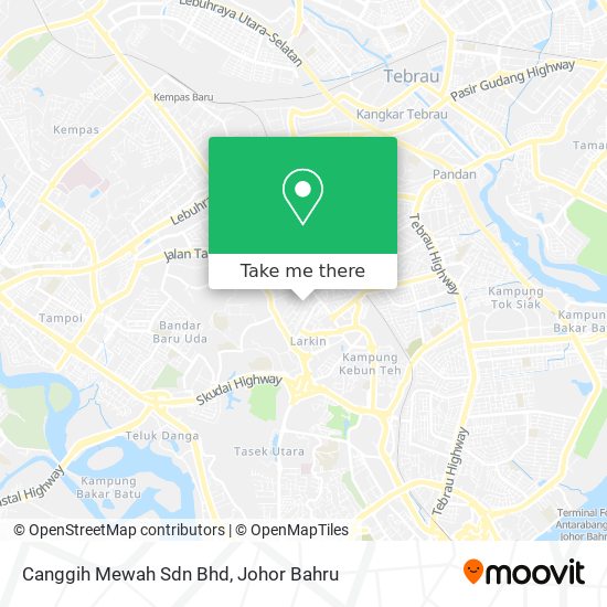 Canggih Mewah Sdn Bhd map