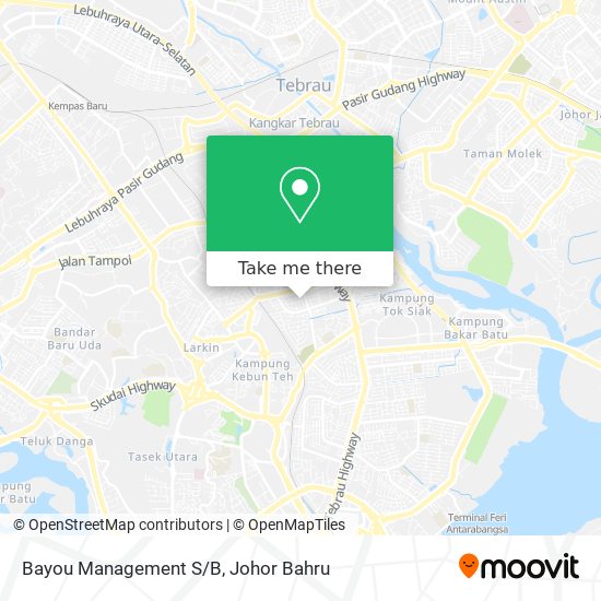 Bayou Management S/B map