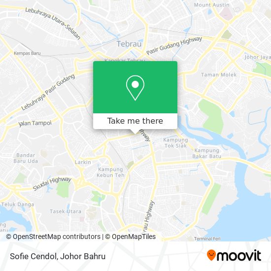 Sofie Cendol map