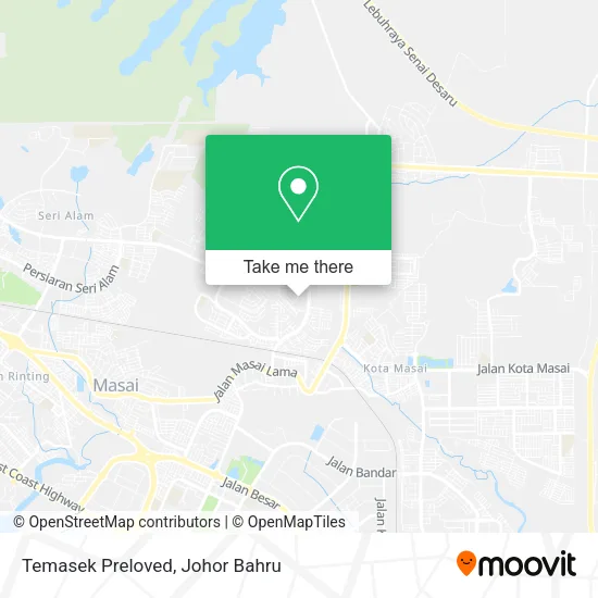 Temasek Preloved map