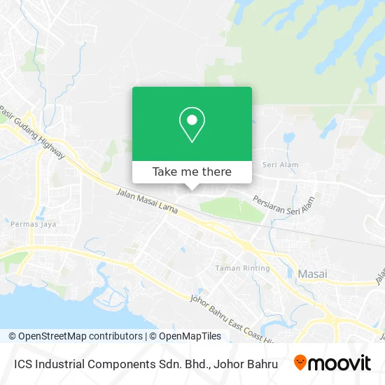 ICS Industrial Components Sdn. Bhd. map