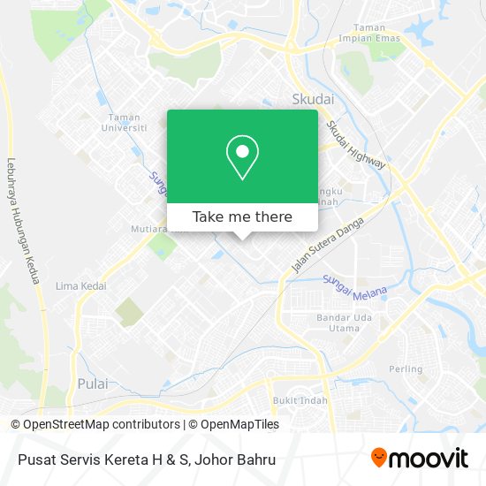 Pusat Servis Kereta H & S map