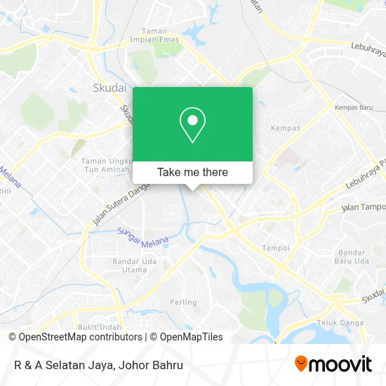 R & A Selatan Jaya map