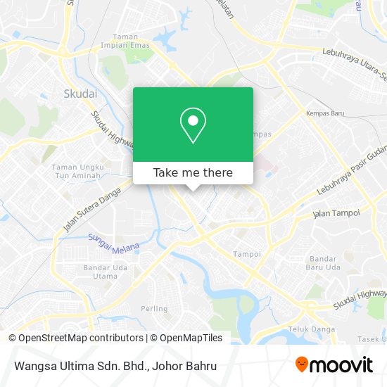 Wangsa Ultima Sdn. Bhd. map