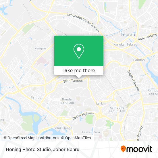 Honing Photo Studio map