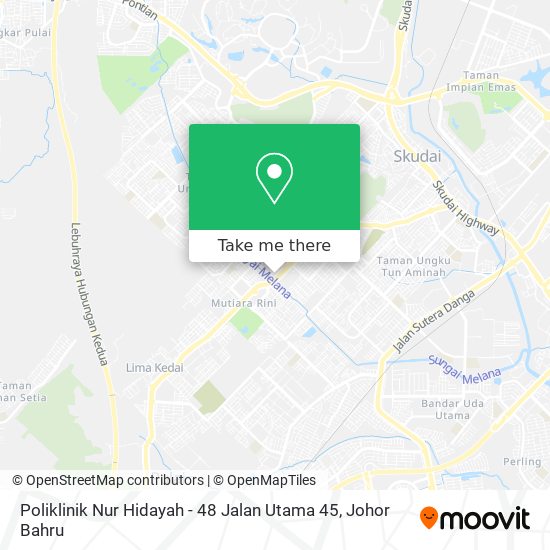 Poliklinik Nur Hidayah - 48 Jalan Utama 45 map