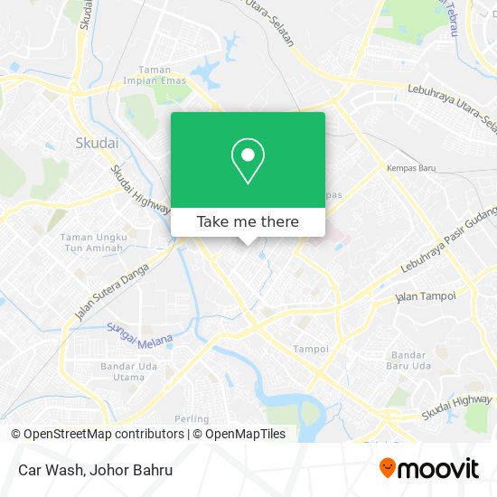 Car Wash map